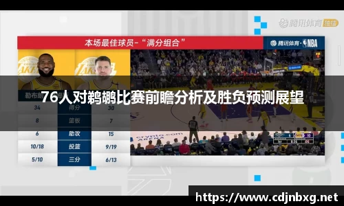 76人对鹈鹕比赛前瞻分析及胜负预测展望